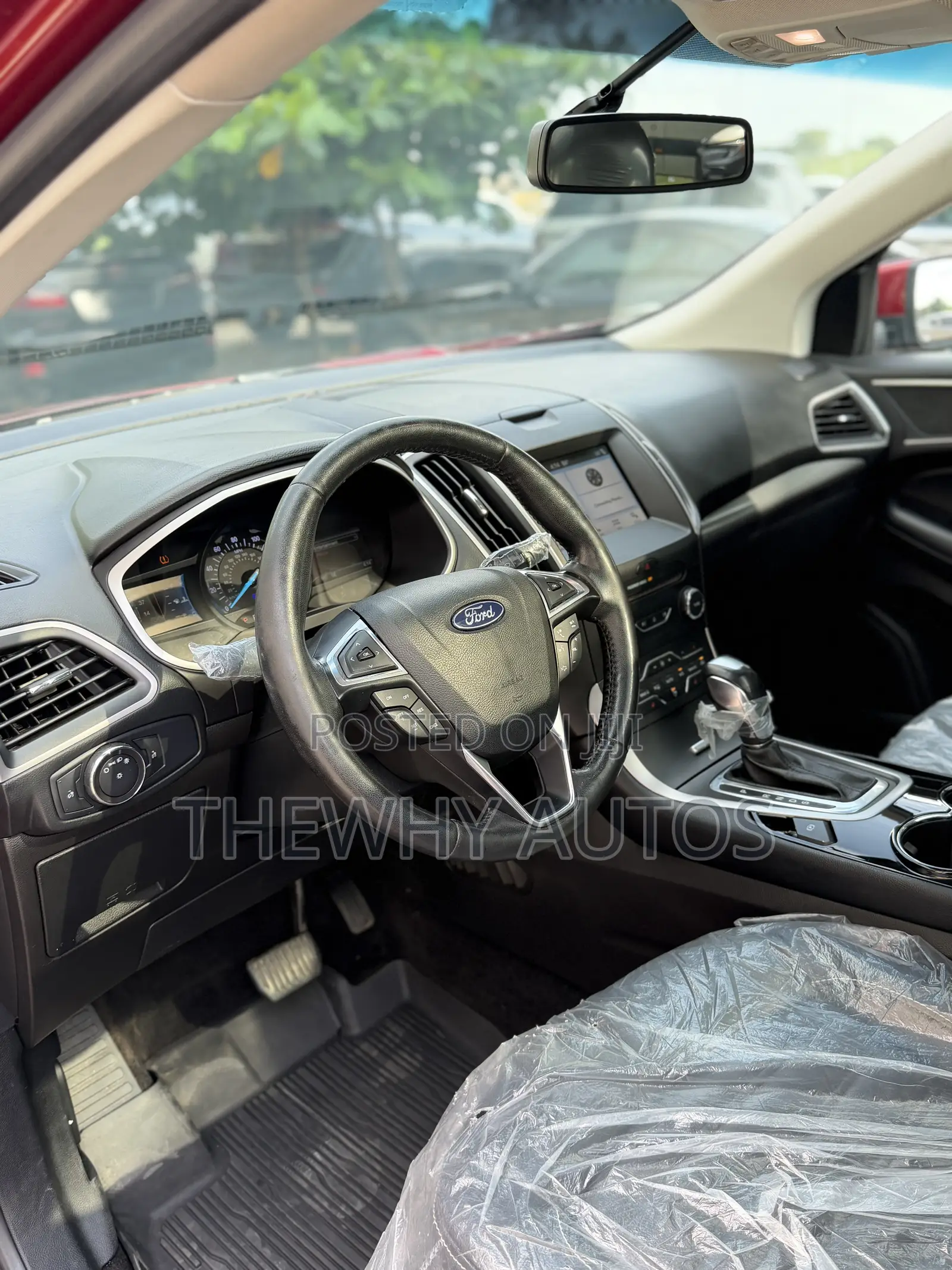 Ford Edge SEL FWD 2018 Burgundy