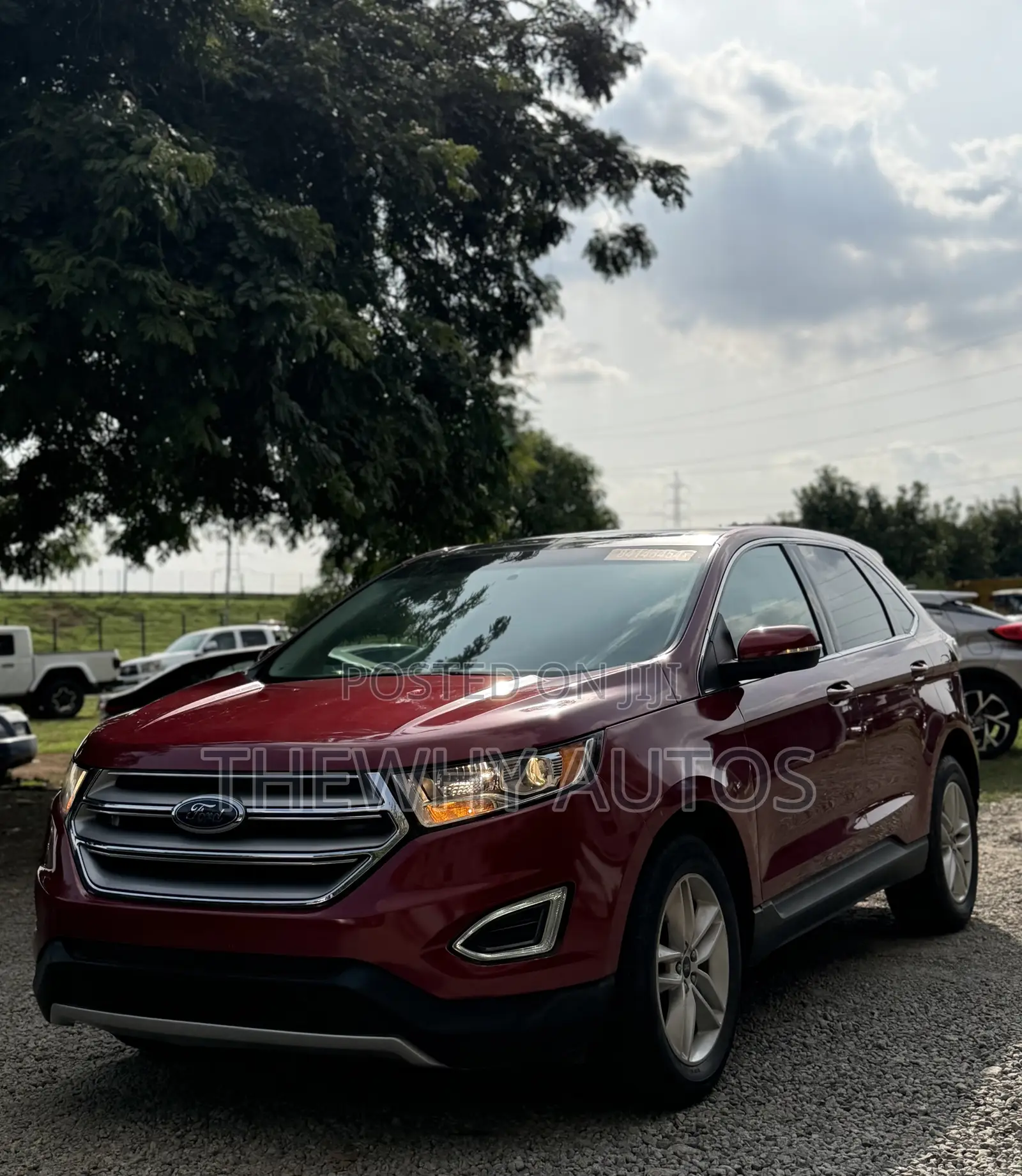 Ford Edge SEL FWD 2018 Burgundy