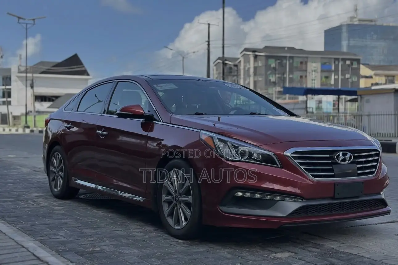 Hyundai Sonata Limited 4dr Sedan (2.4L 4cyl 6A) 2015 Red
