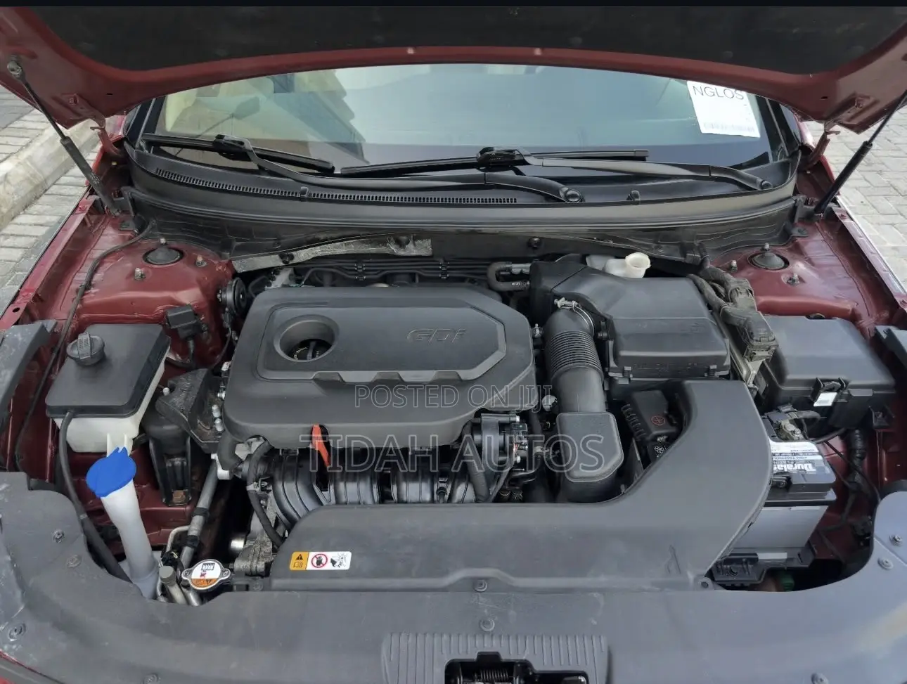 Hyundai Sonata Limited 4dr Sedan (2.4L 4cyl 6A) 2015 Red