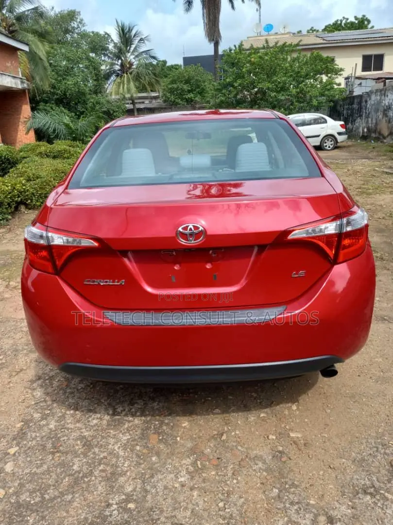Toyota Corolla L 4dr Sedan (1.8L 4cyl 4A) 2015 Red