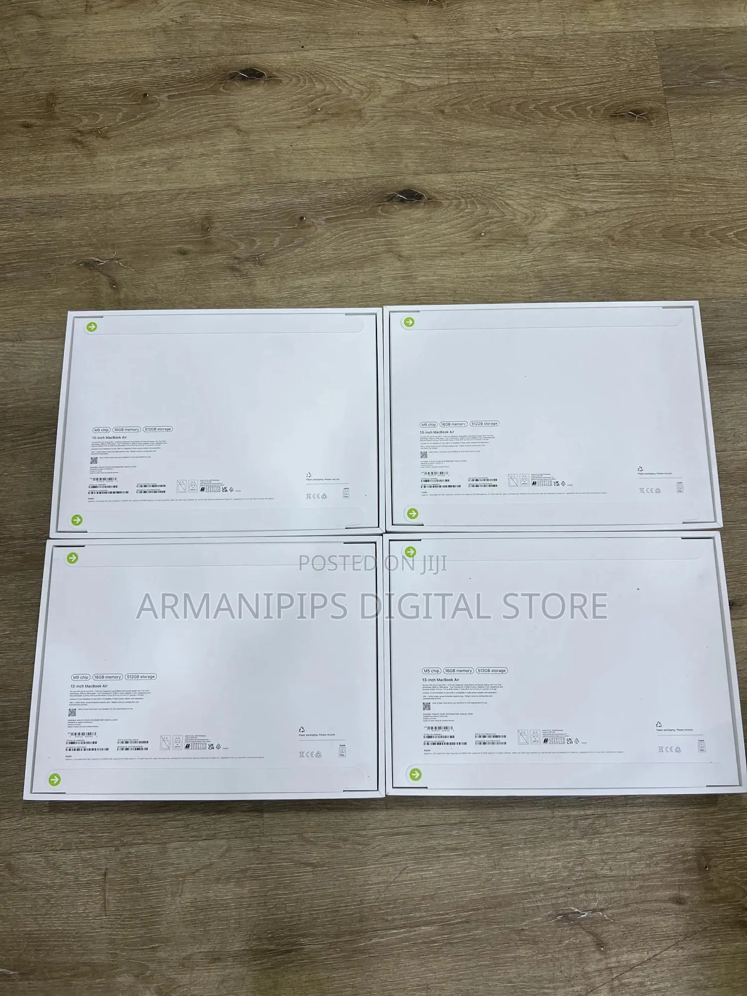 New Laptop Apple MacBook Air 2026 M5 16GB Apple M5 SSD 512GB