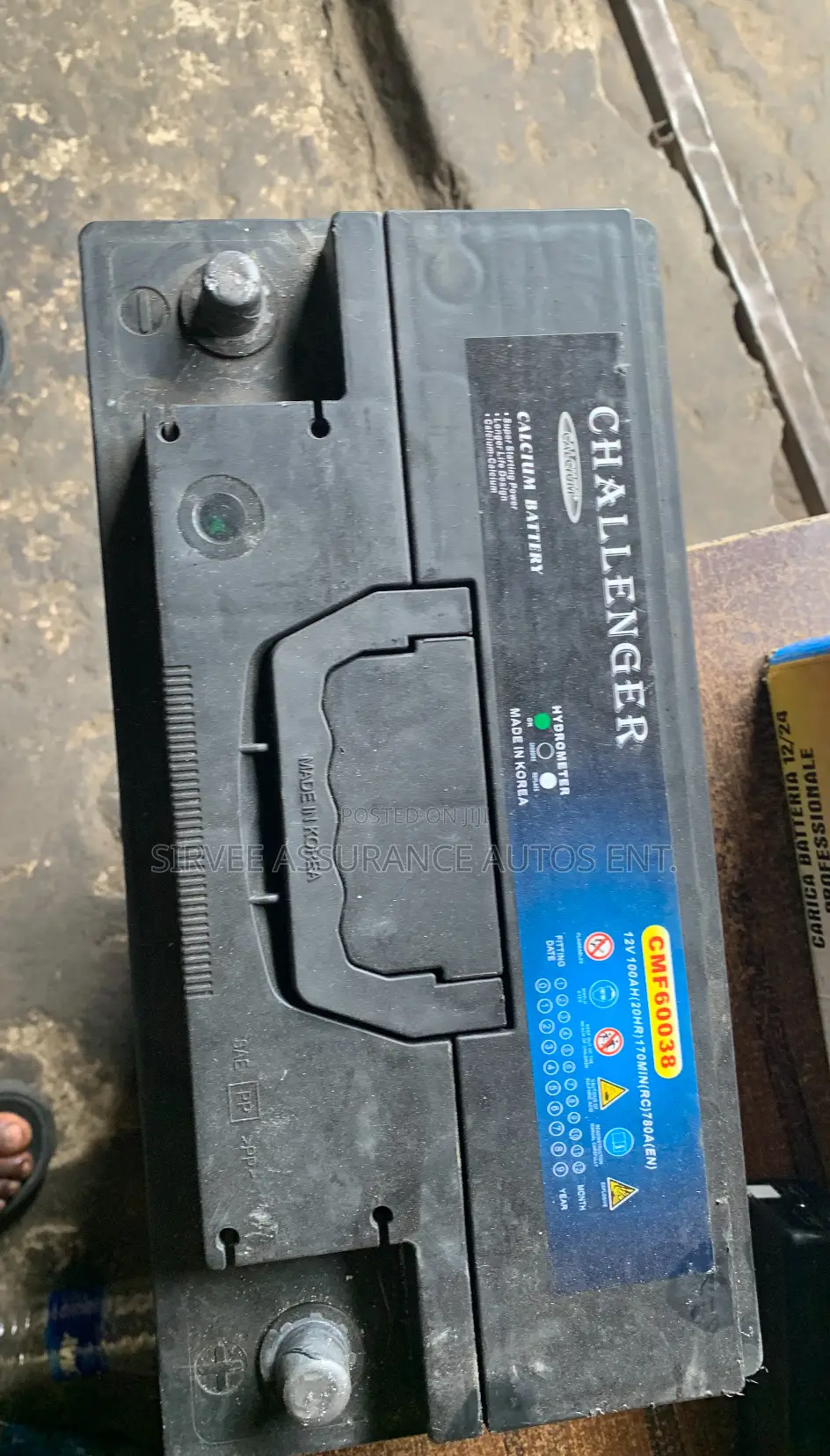 Vehicle Battery for All Car/ Truck/ Generator 100ah
