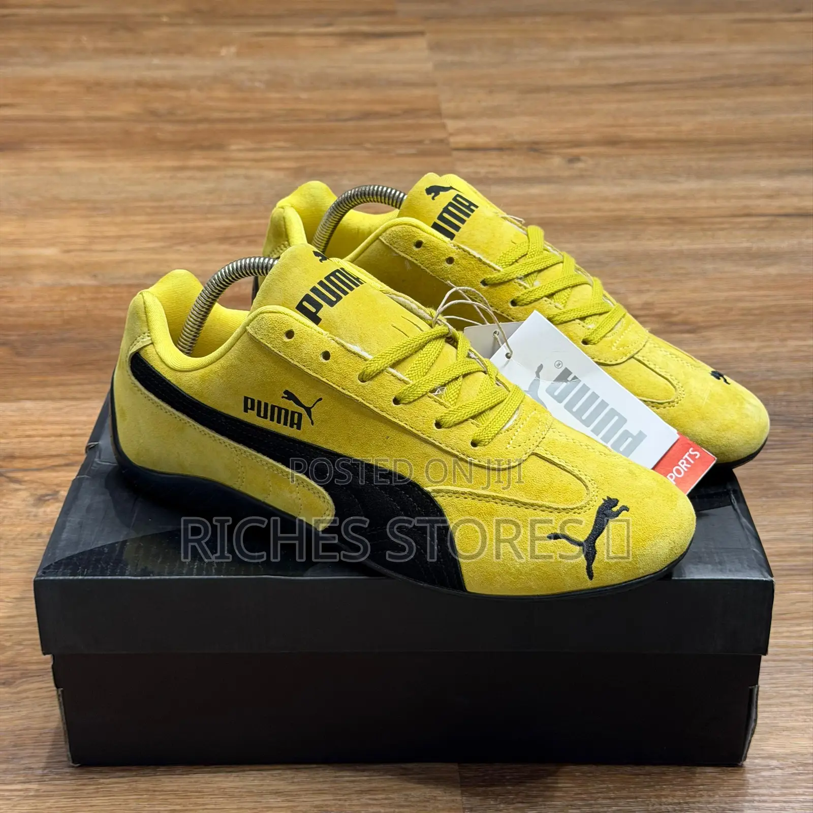 Puma Speedcat Og Pelé Yellow Black Sneakers