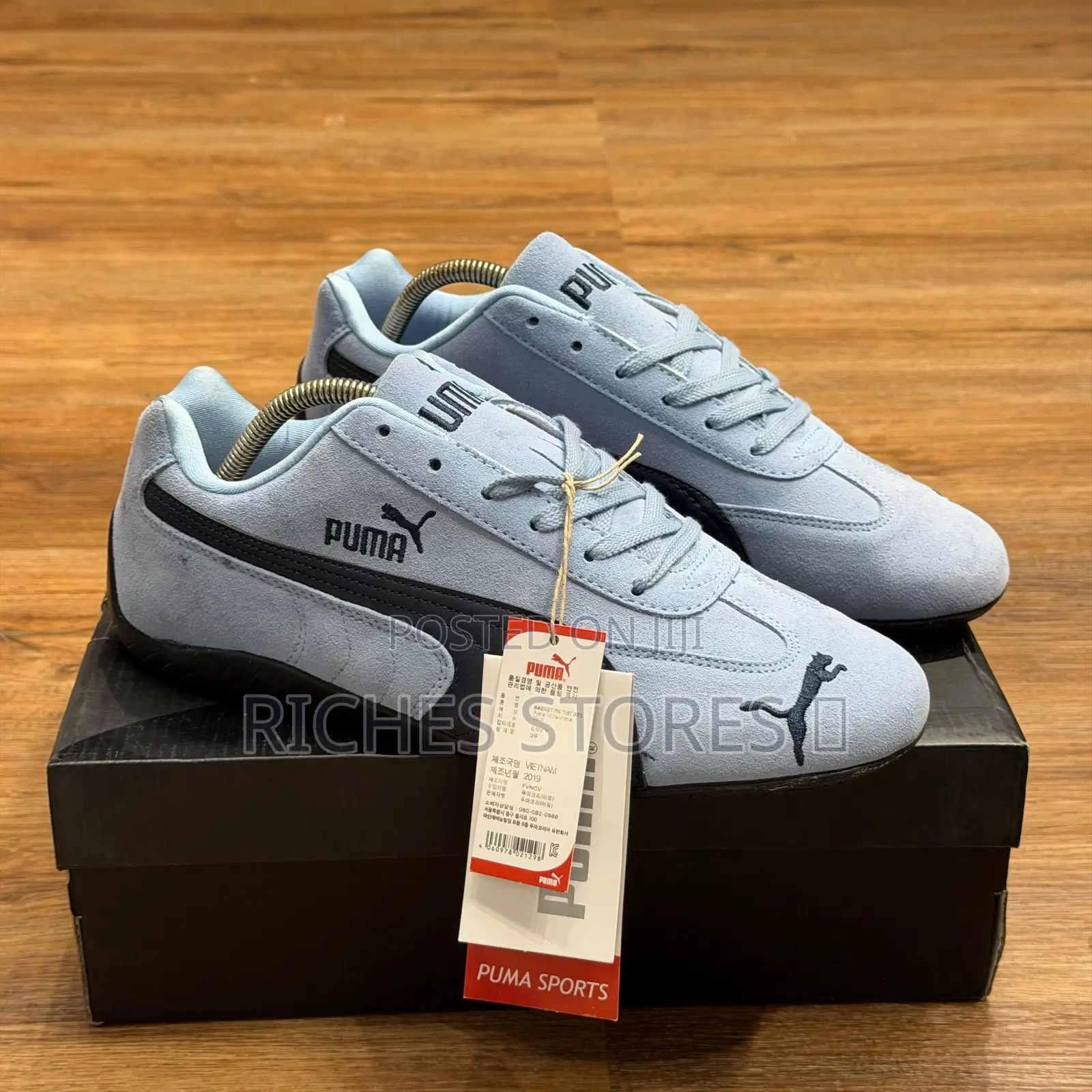 Puma Speedcat Og Archive Team Light Blue Sneakersnow Available in Sto