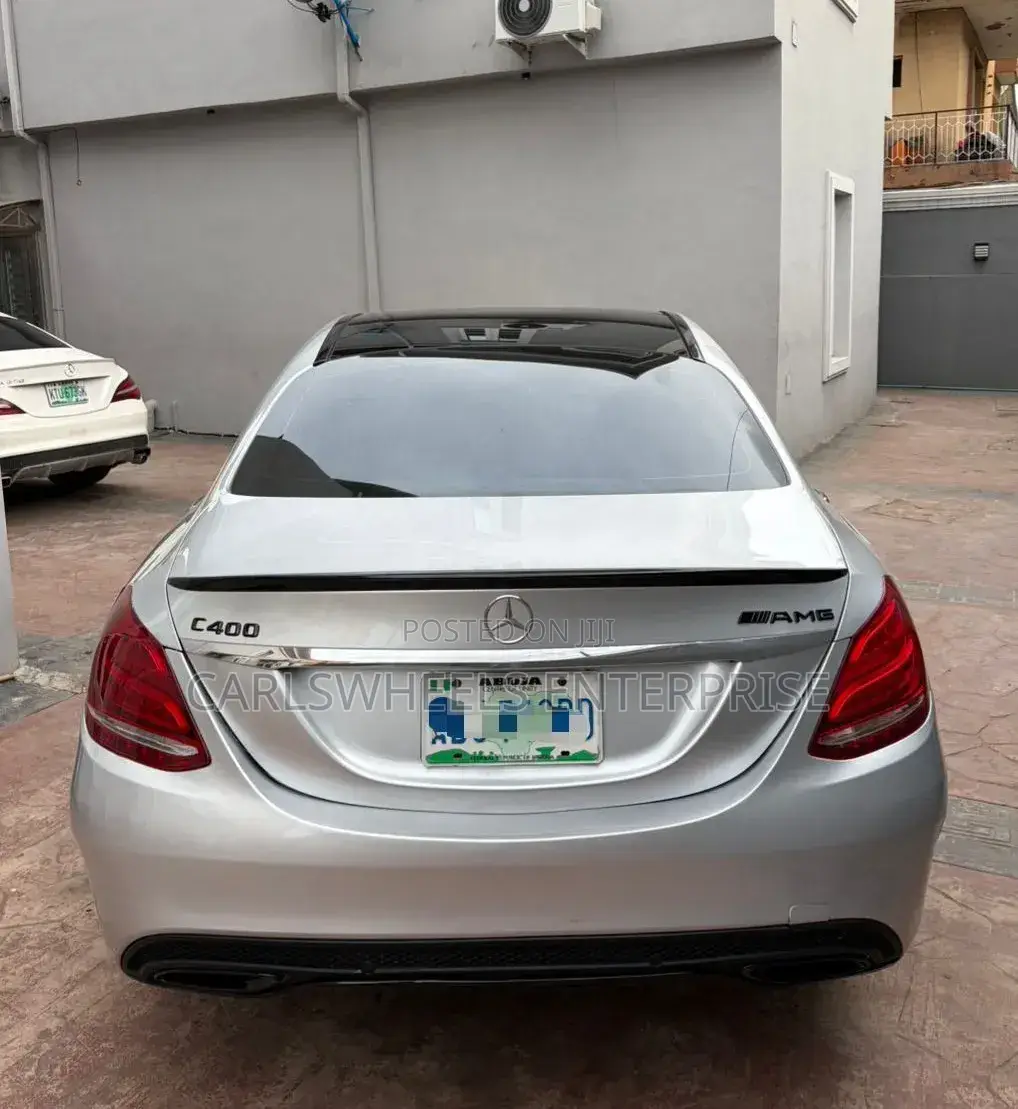 Mercedes-Benz C400 4Matic AWD Sedan (3.0L V6 7A) 2015 Silver