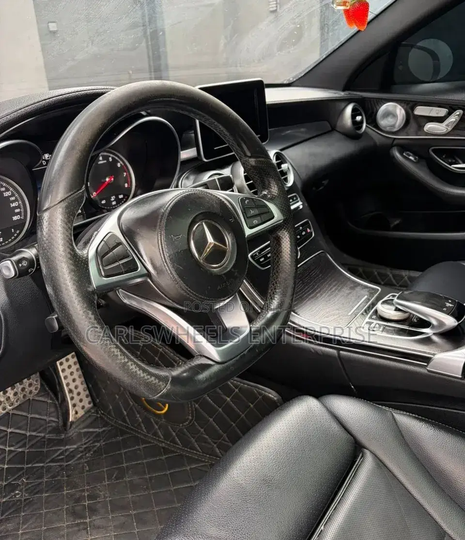 Mercedes-Benz C400 4Matic AWD Sedan (3.0L V6 7A) 2015 Silver