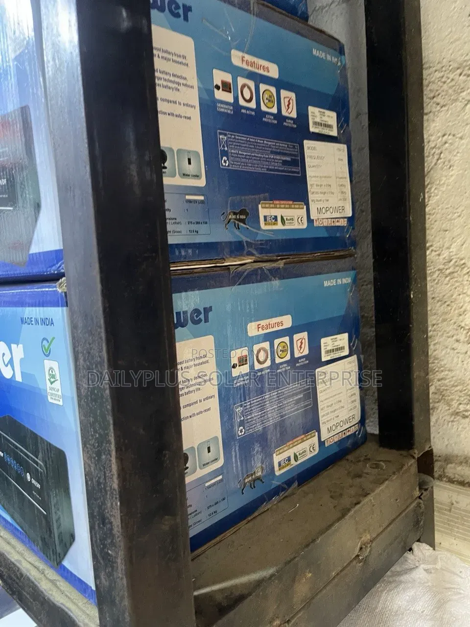 Mopower 1.7kva 12v Nonhybrid Solar Inverter