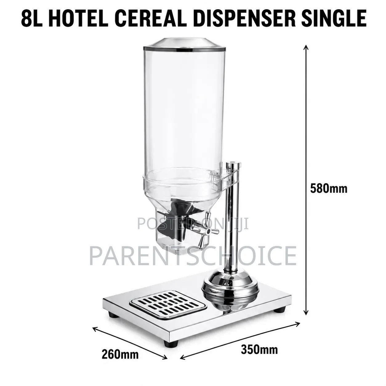 Cereal Dispenser- Single 8 Litre / Double 16 Litre
