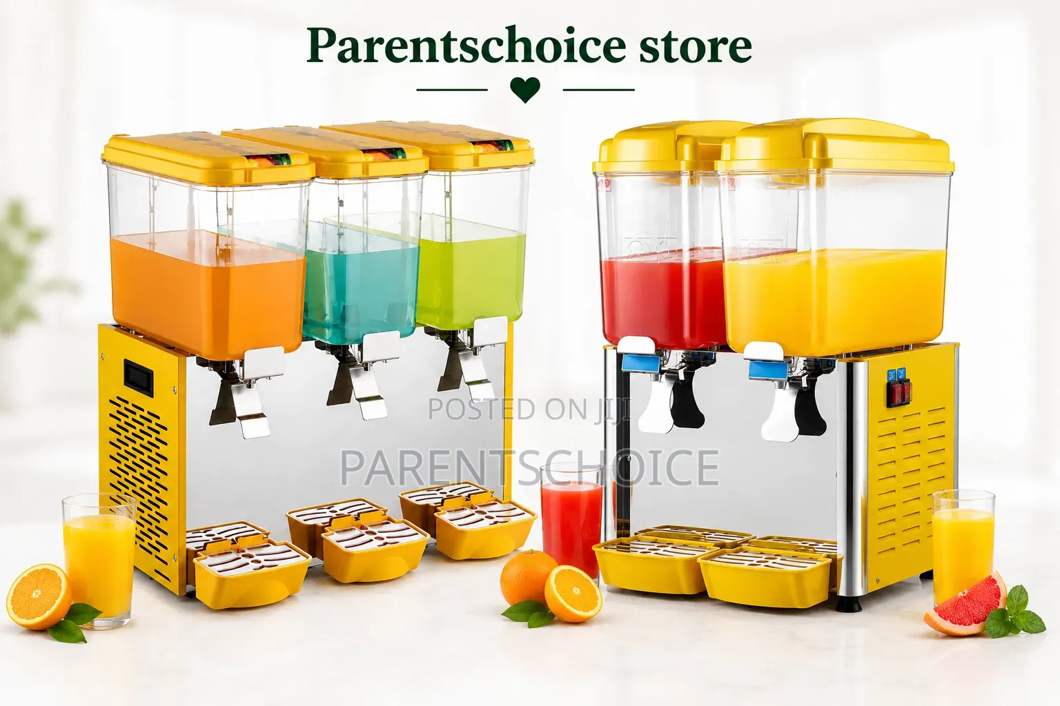 Commercial Cold And Hot Juice Dispenser - 3/2 Tanks
