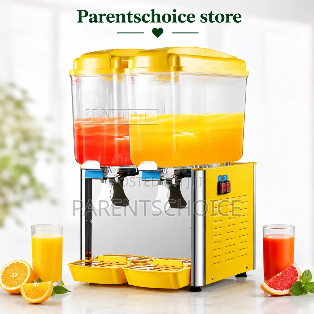 Commercial Cold And Hot Juice Dispenser - 3/2 Tanks