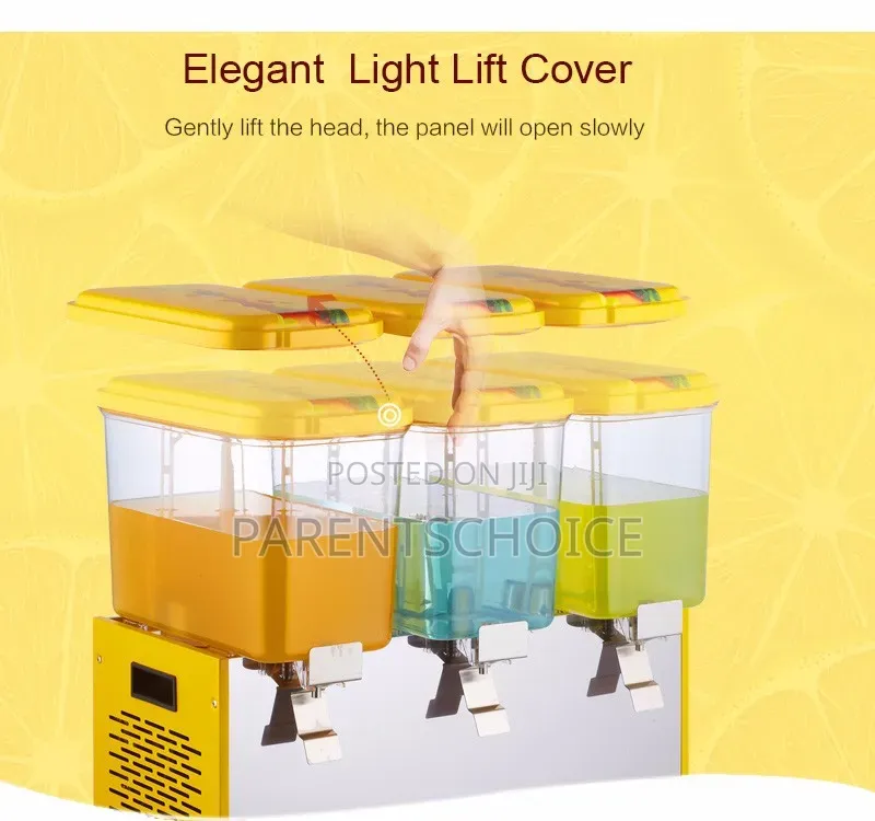 Commercial Cold And Hot Juice Dispenser - 3/2 Tanks