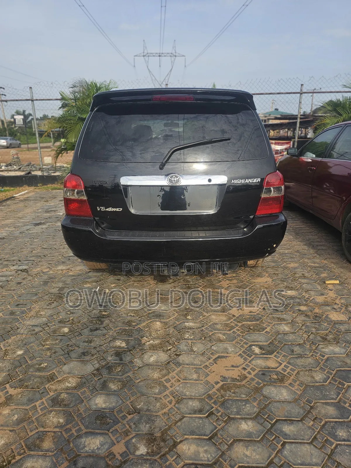 Toyota Highlander Limited V6 FWD 2004 Black