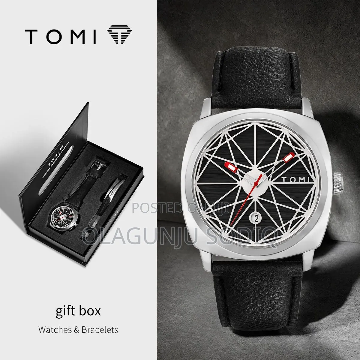 Luxury High Quality Tomi Wrist Watch