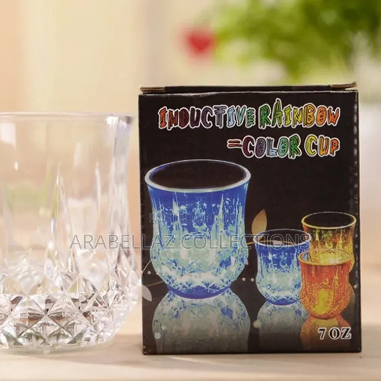 Party Supplies Beverage Colorful Inductive Led Flashing Drink Cups