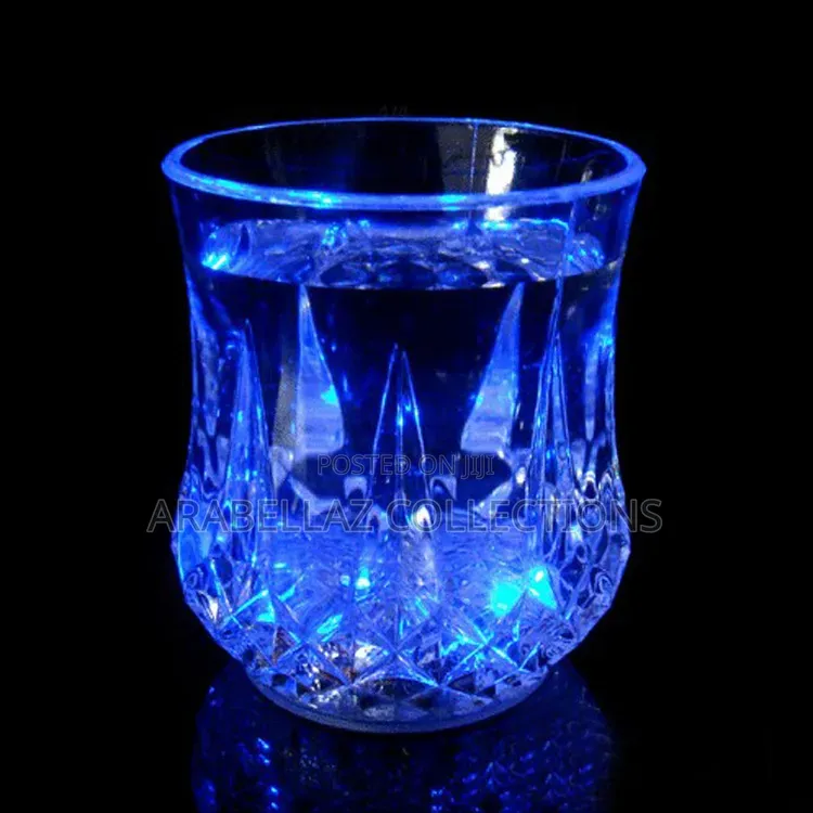 Party Supplies Beverage Colorful Inductive Led Flashing Drink Cups