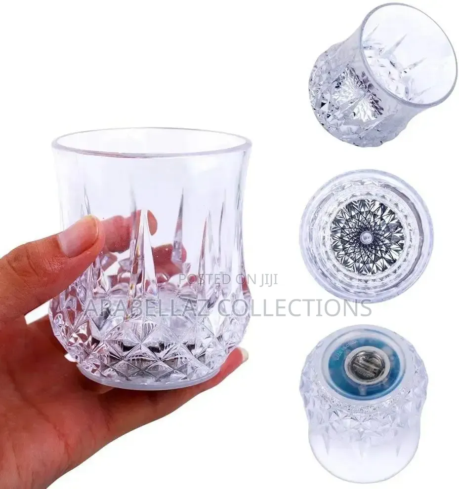 Party Supplies Beverage Colorful Inductive Led Flashing Drink Cups