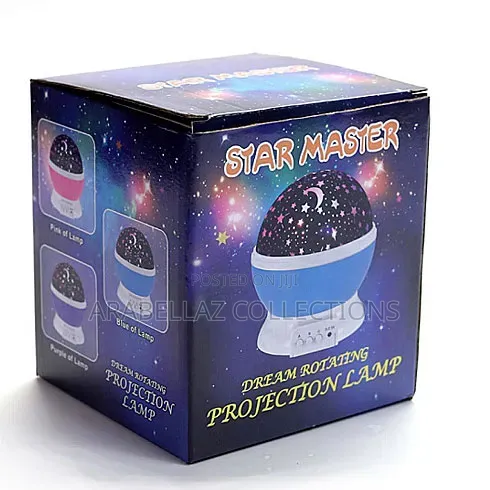 Lamps for Bedroom Romantic 360 Degree Rotating Star Projector Lights