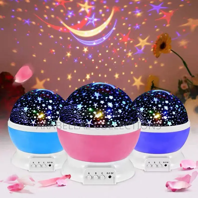 Lamps for Bedroom Romantic 360 Degree Rotating Star Projector Lights