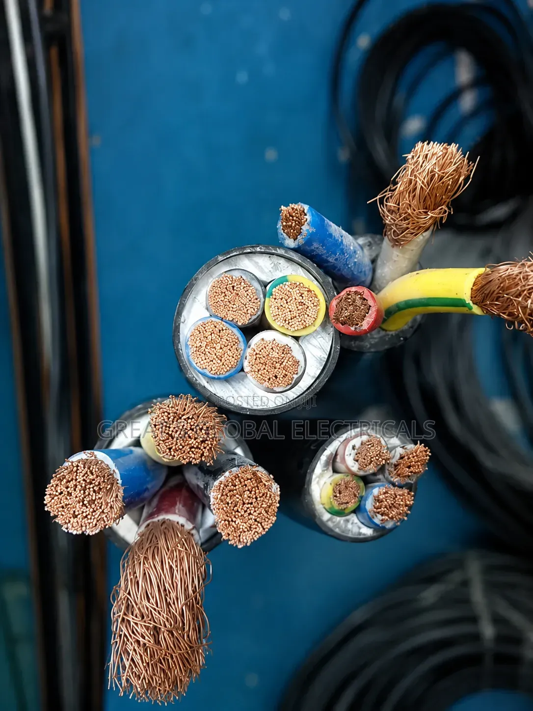 Flexible 4-Core 3-Core Copper Cable – All Sizes Available