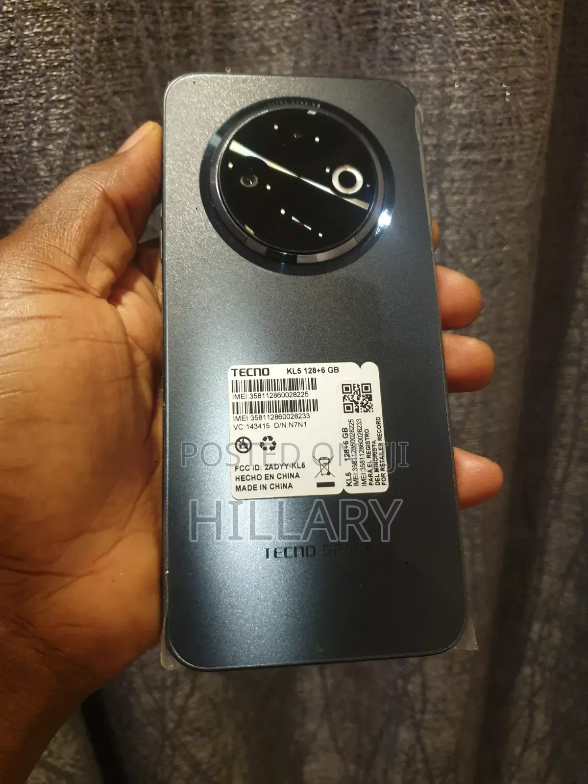 New Tecno Spark 30C 128 GB White
