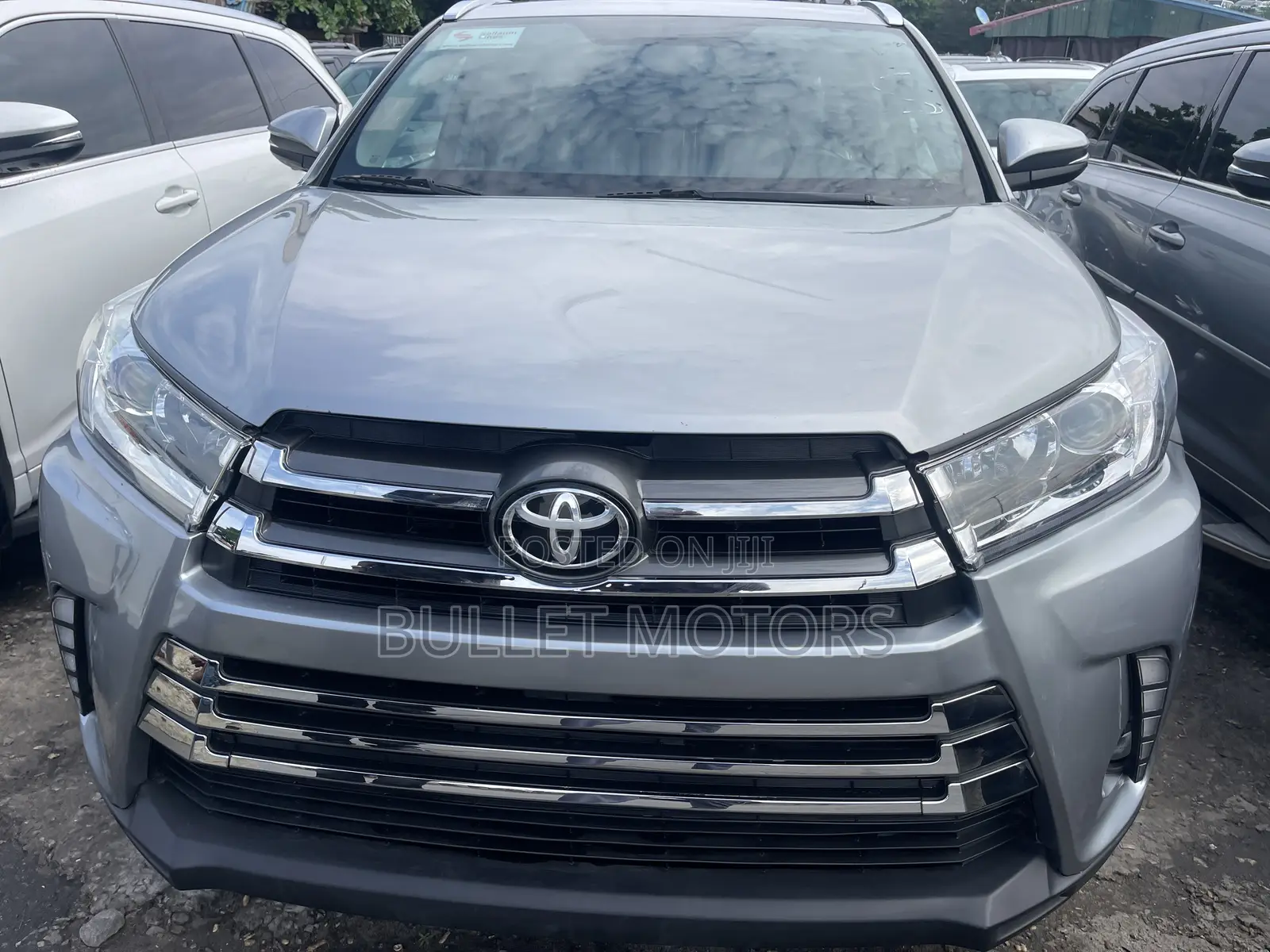 Toyota Highlander Limited 4x4 V6 (3.5L 6cyl 8A) 2017 Gray