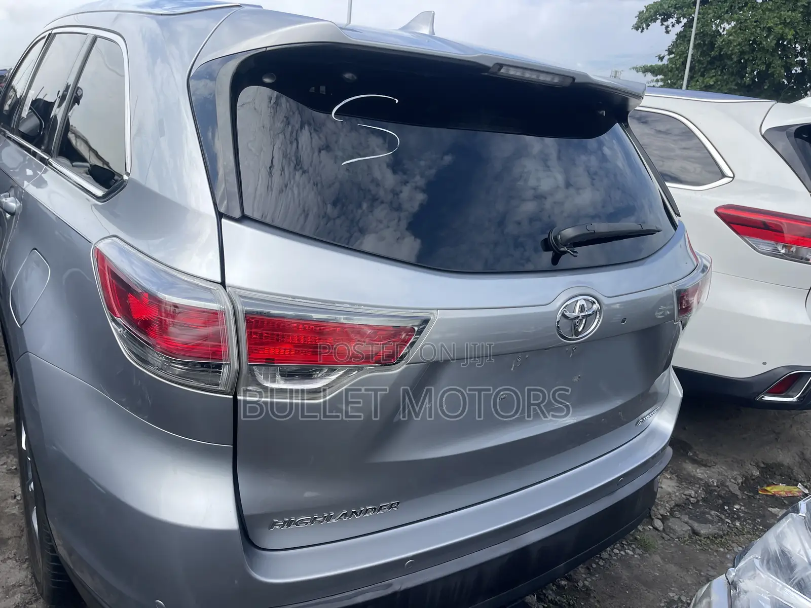 Toyota Highlander Limited 4x4 V6 (3.5L 6cyl 8A) 2017 Gray