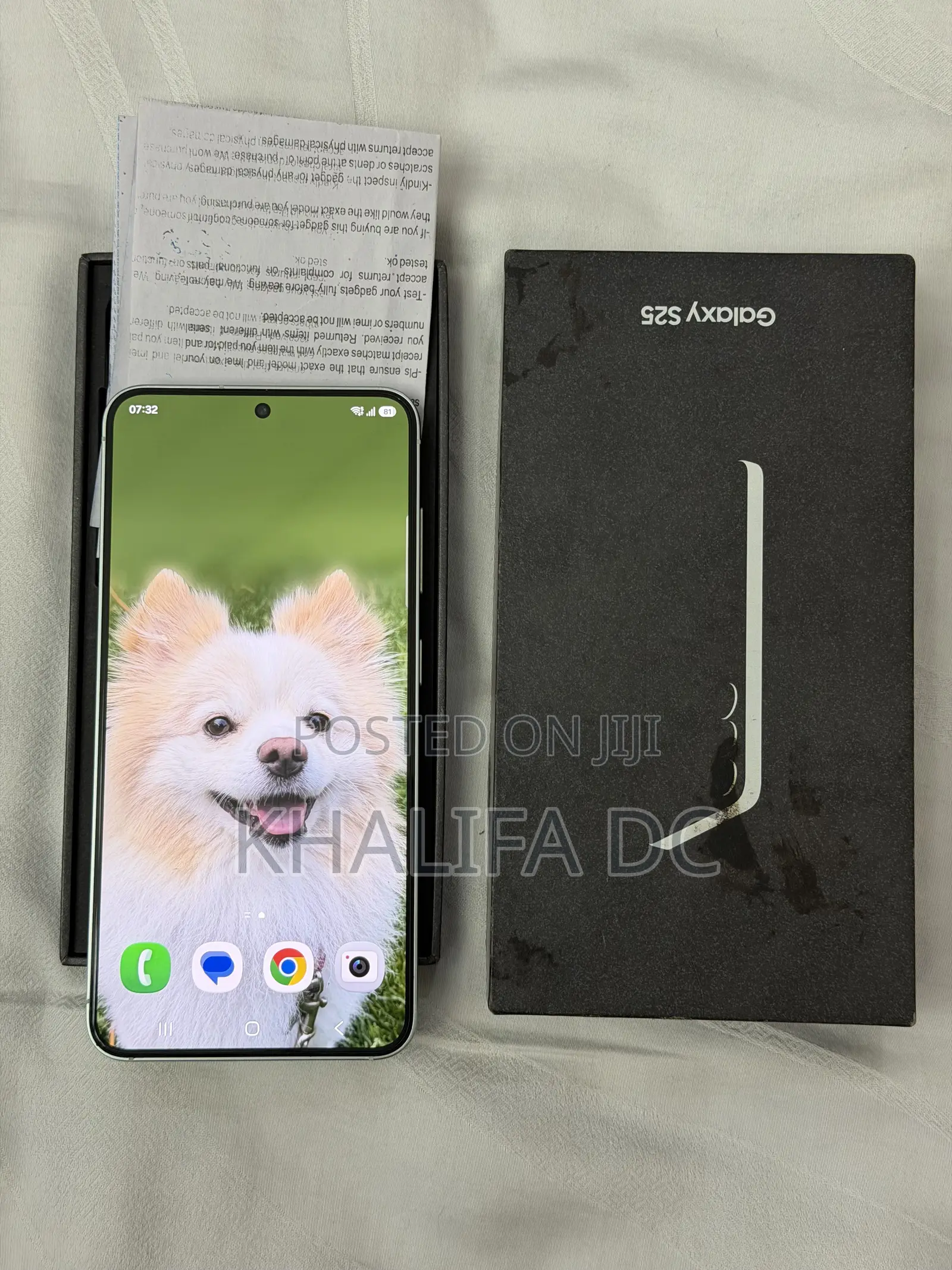 Samsung Galaxy S25 256 GB White