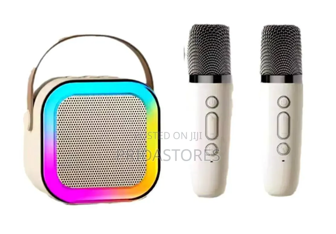 Karaoke Speaker With 2 Mic