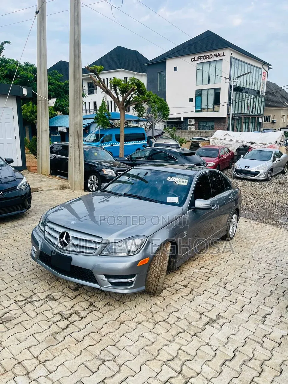 Mercedes-Benz C250 2012 Gray