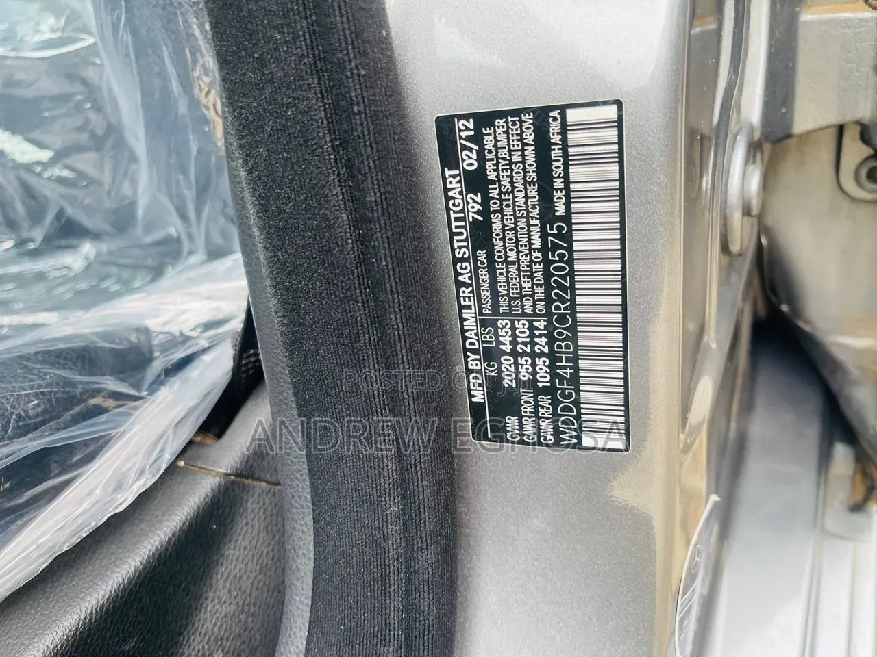 Mercedes-Benz C250 2012 Gray