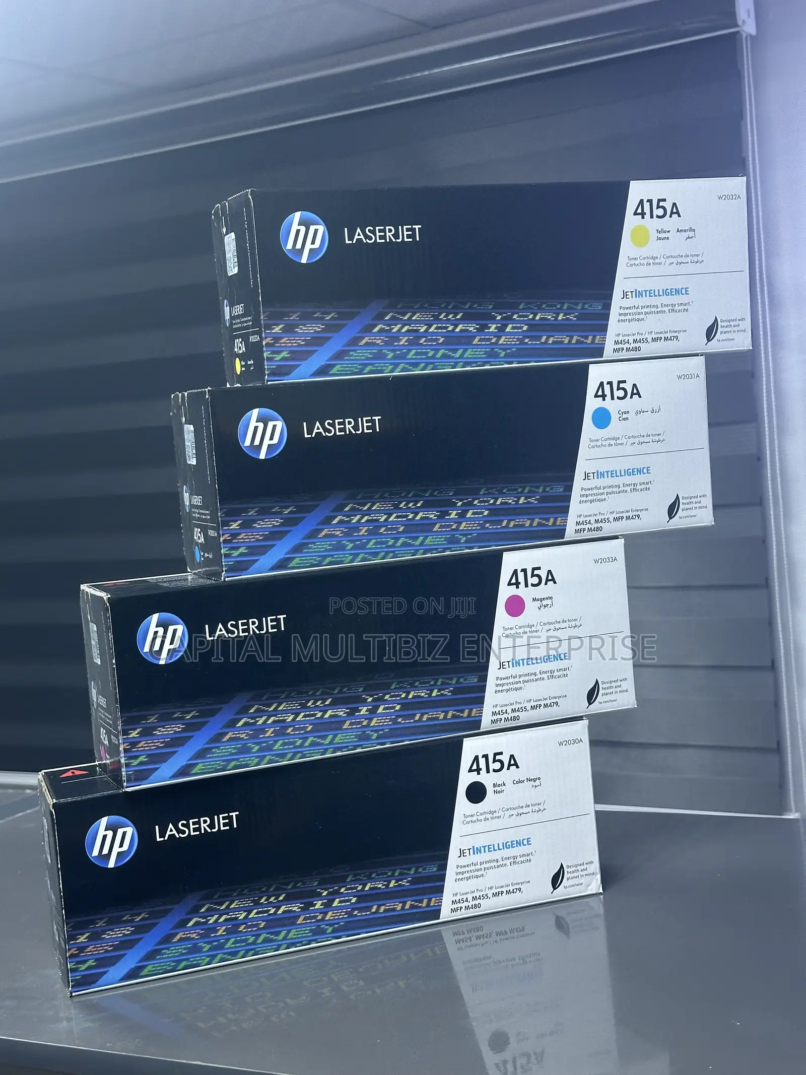 Genuine  Hp Toner Cartridge 415a BLK / Colors
