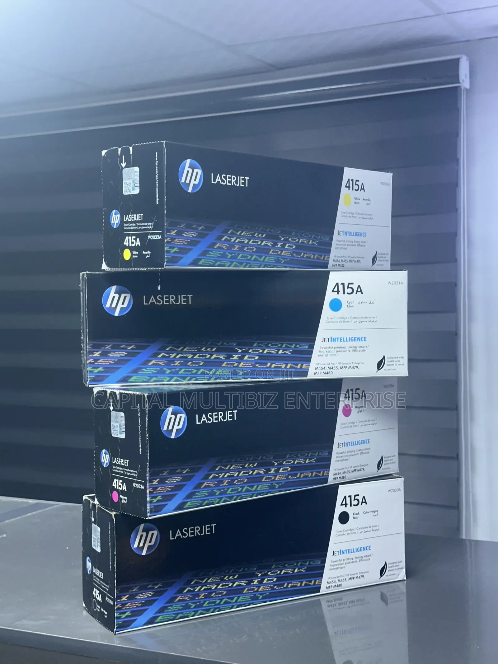 Genuine  Hp Toner Cartridge 415a BLK / Colors