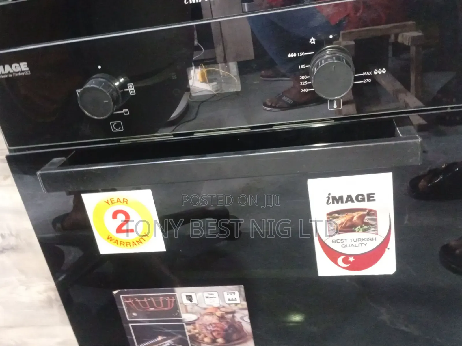 Image Inbuilt Oven Electric Gas Use 60x60cm