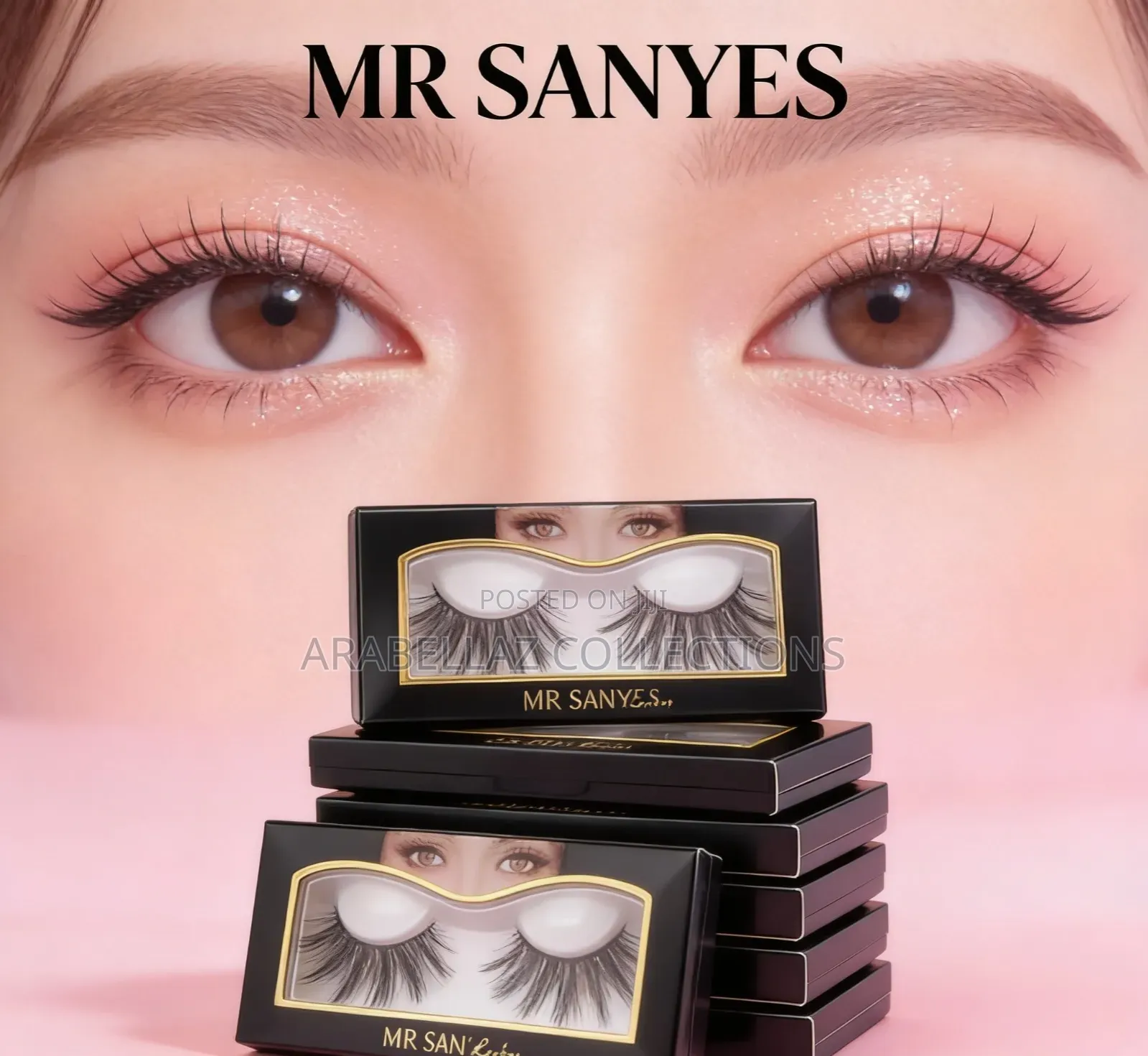 6d Faux Mink Full Strip False Eyelashes