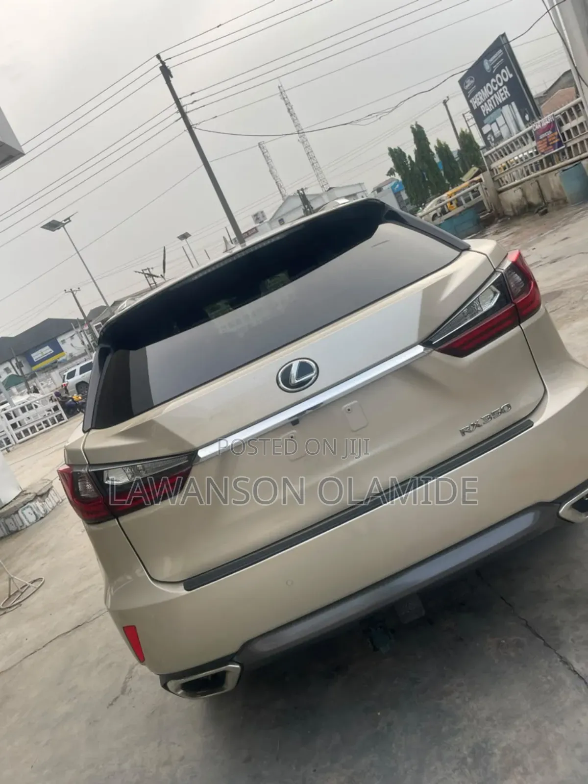 Lexus RX 2016 Gold