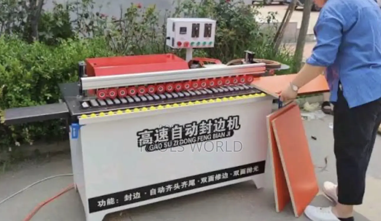 Professional Edge Banding Machine With Trimming, Scraping Polishin