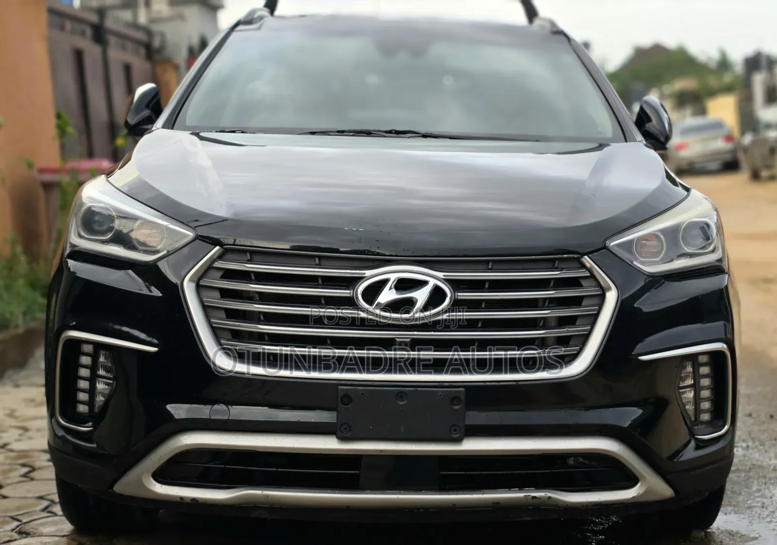 Hyundai Santa Fe Limited Ultimate AWD 2017 Black