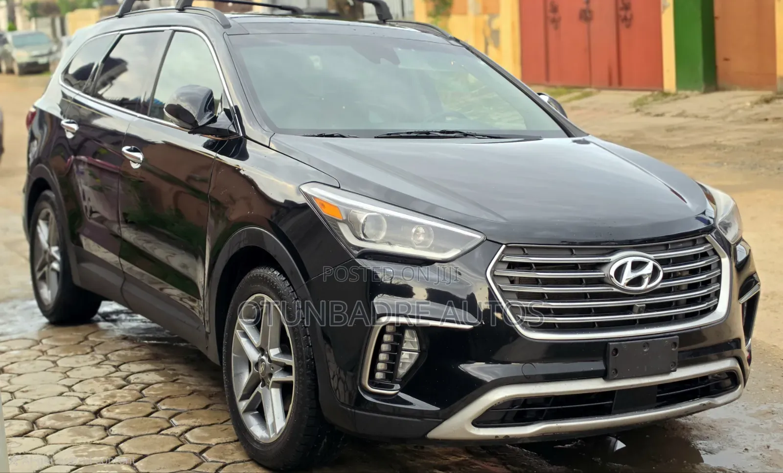 Hyundai Santa Fe Limited Ultimate AWD 2017 Black