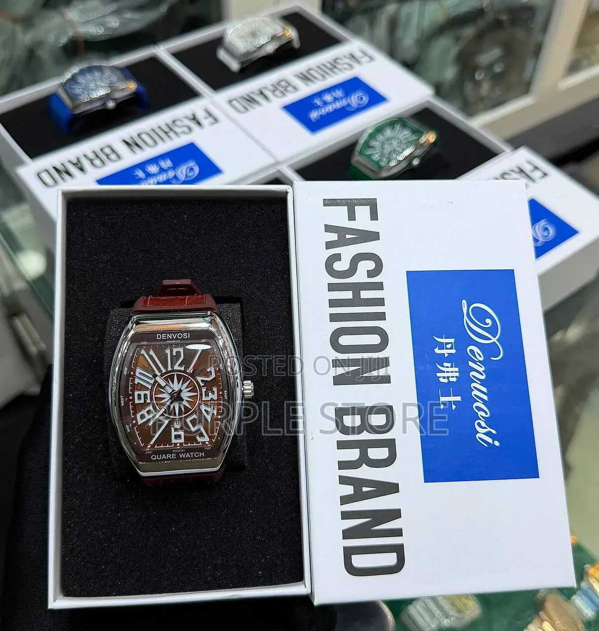 Denvosi Leather Watch