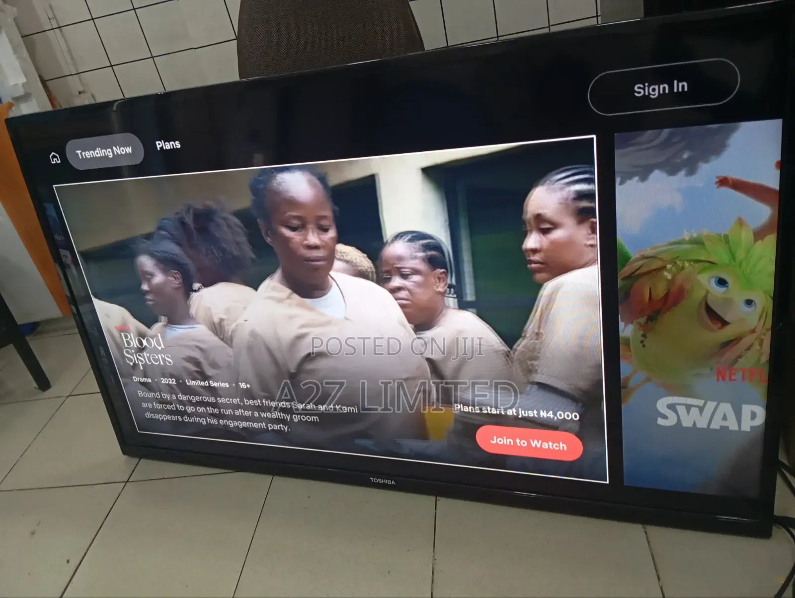 50inch Toshiba Smart Tv