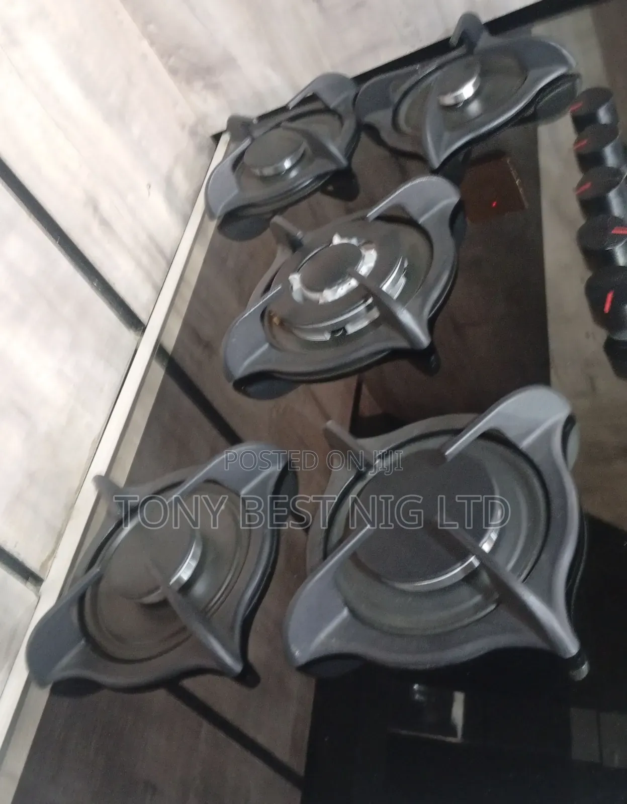 Image Inbuilt 5 Burner Gas Cooker 60x90cm