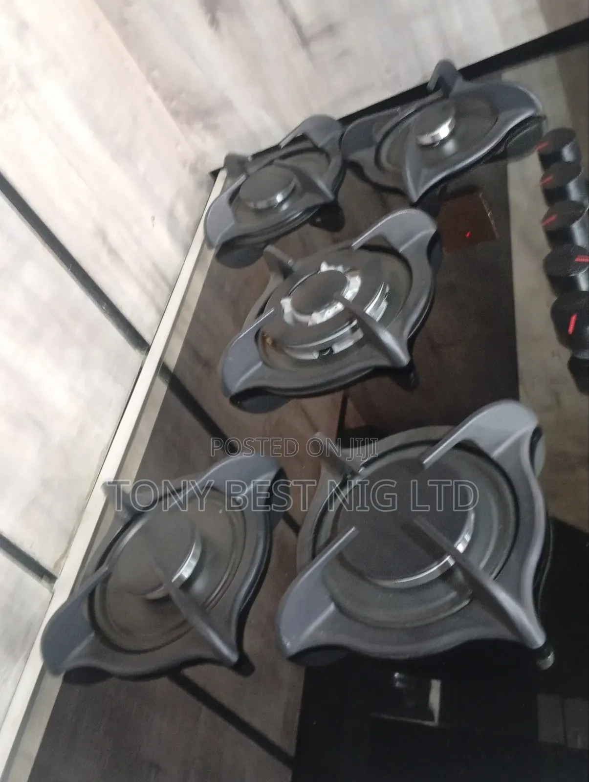 Image Inbuilt 5 Burner Gas Cooker 60x90cm