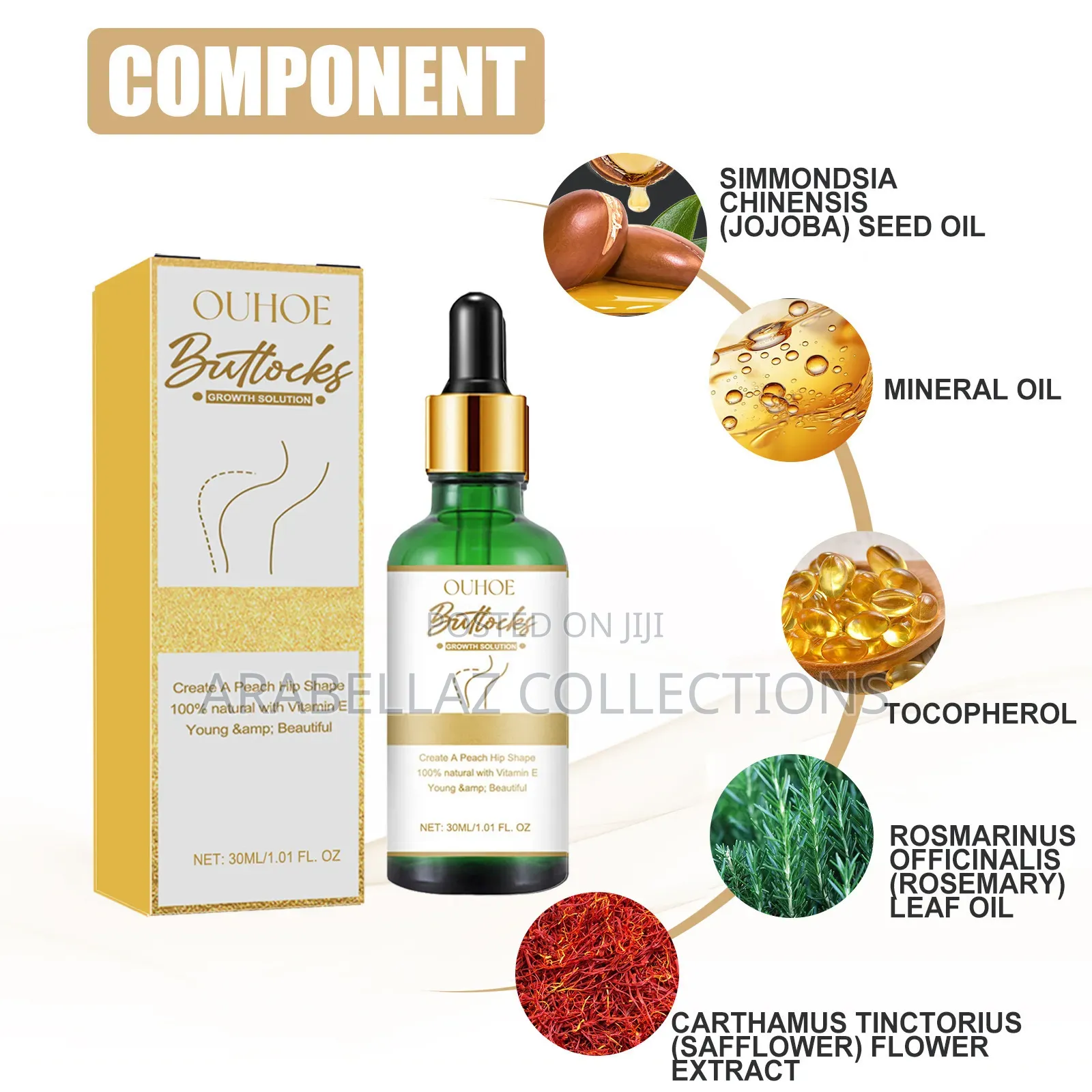 Ouhoe Wholesale Women's Essential Butt Oil