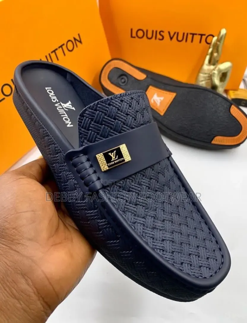Louis Vuitton Premium Loafers – Half Shoe Style