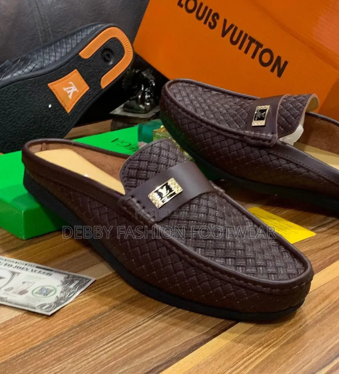 Louis Vuitton Premium Loafers – Half Shoe Style