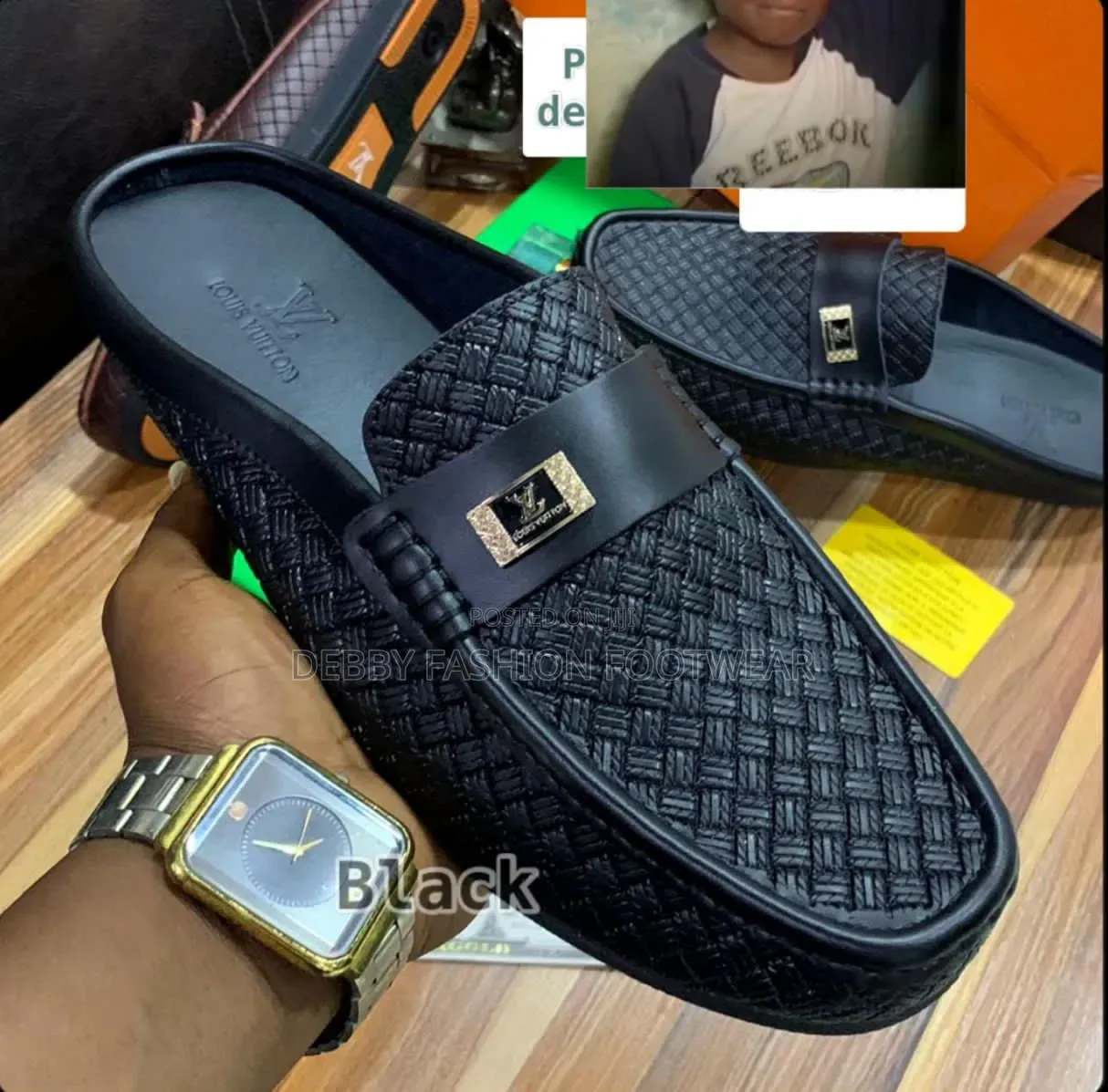 Louis Vuitton Premium Loafers – Half Shoe Style