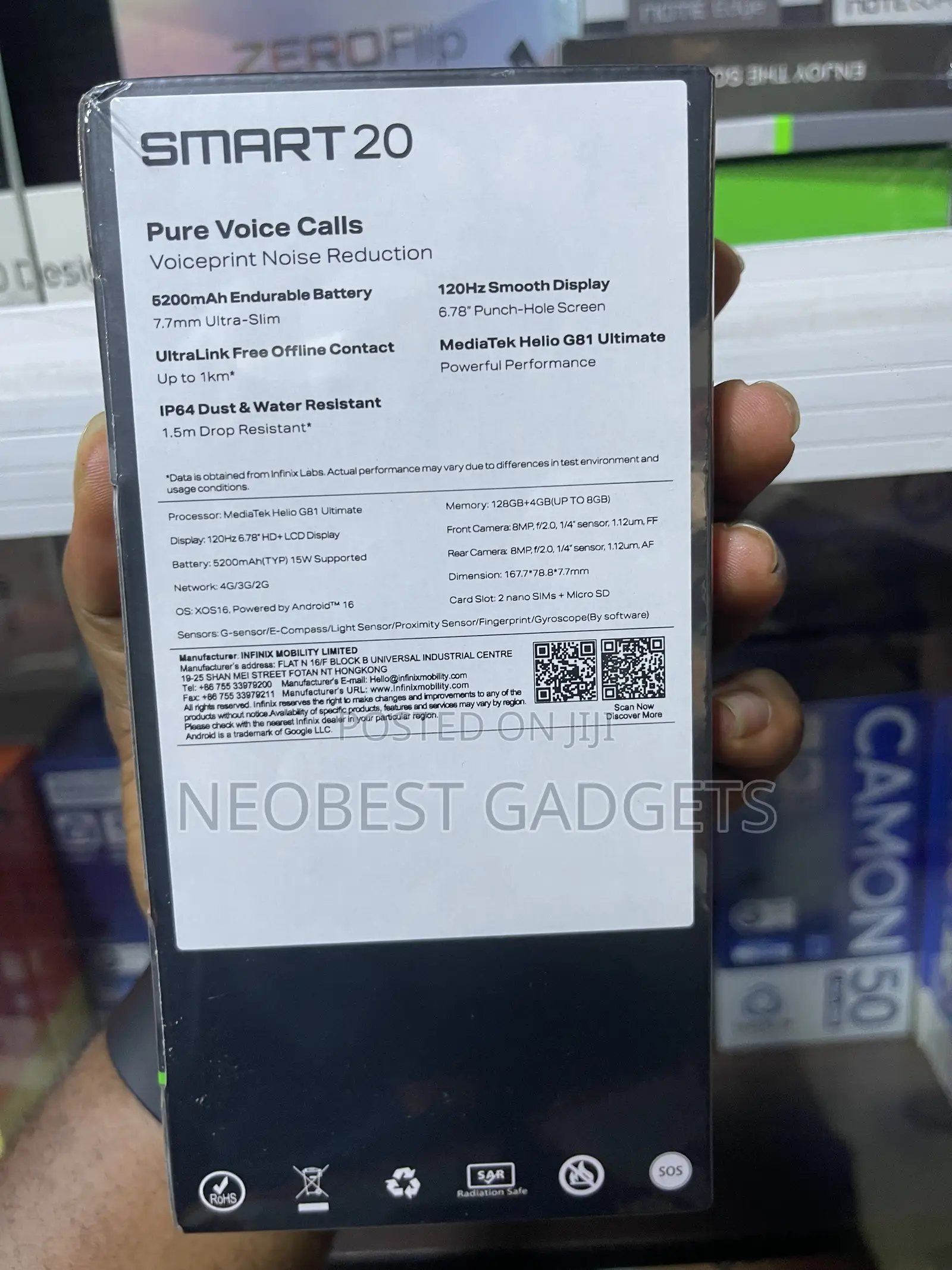 New Infinix Smart 20 128 GB