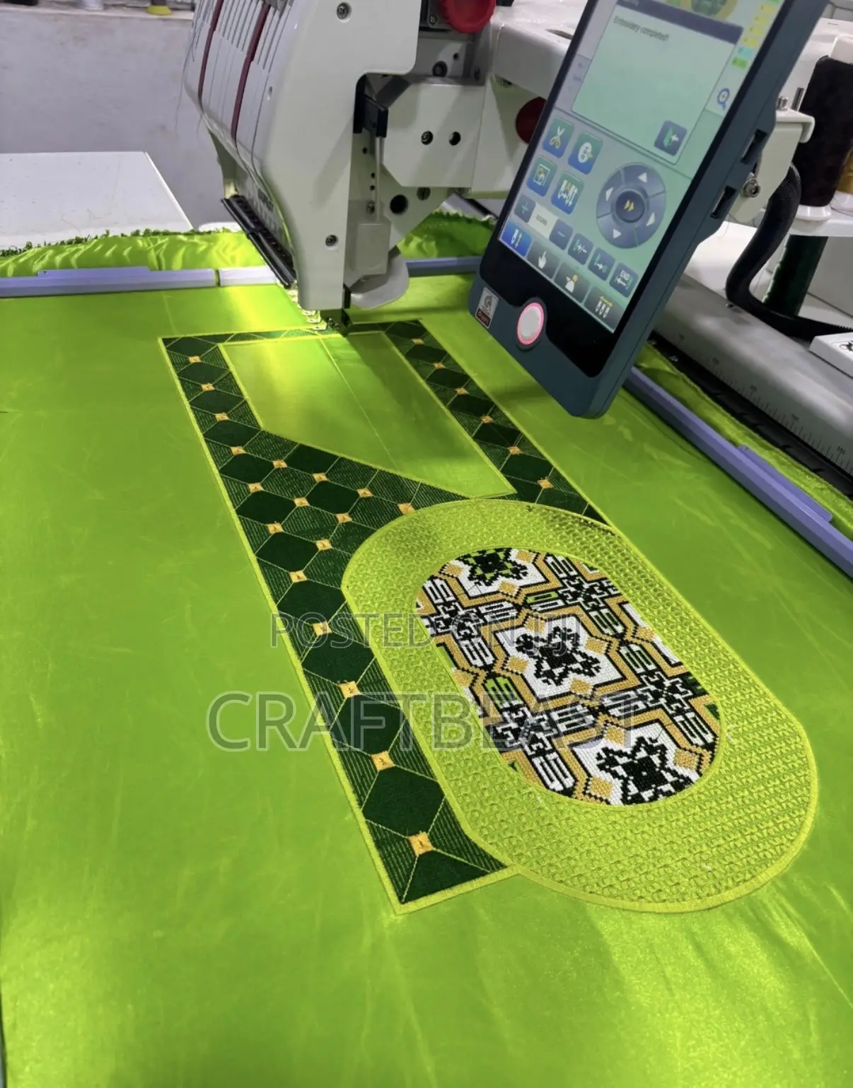 1head Embroidery Machine 500*800mm (19.6by31.4inches)