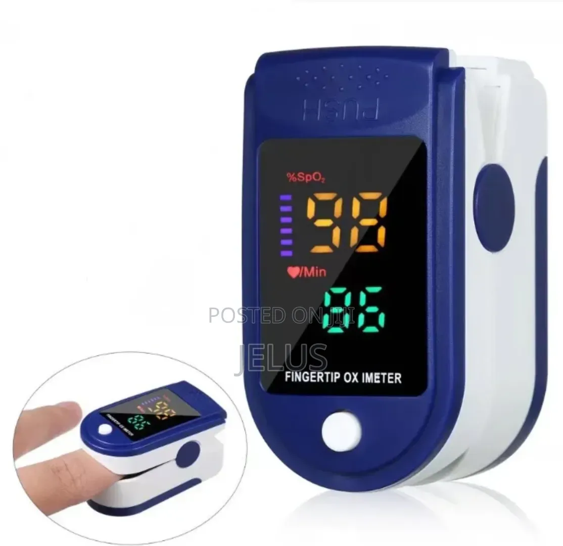 Pulse Oximeter Device. For Constant Assessment of Pulse Rate Per Mins